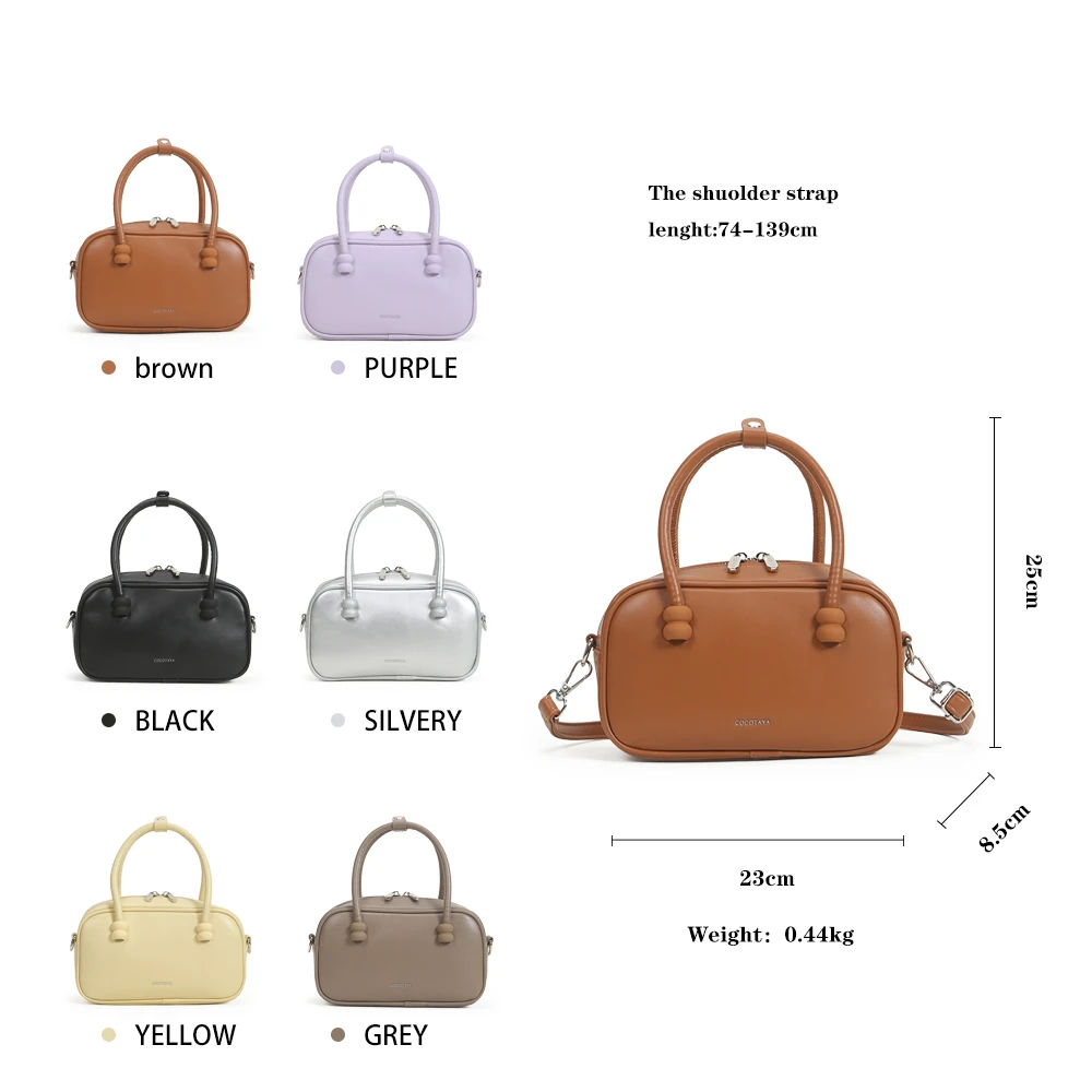 Women fashional Crossbody Bagcolor size details chart